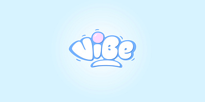 Vibe // Lettering graphic design lettering logo logotype typography vibe wordmark