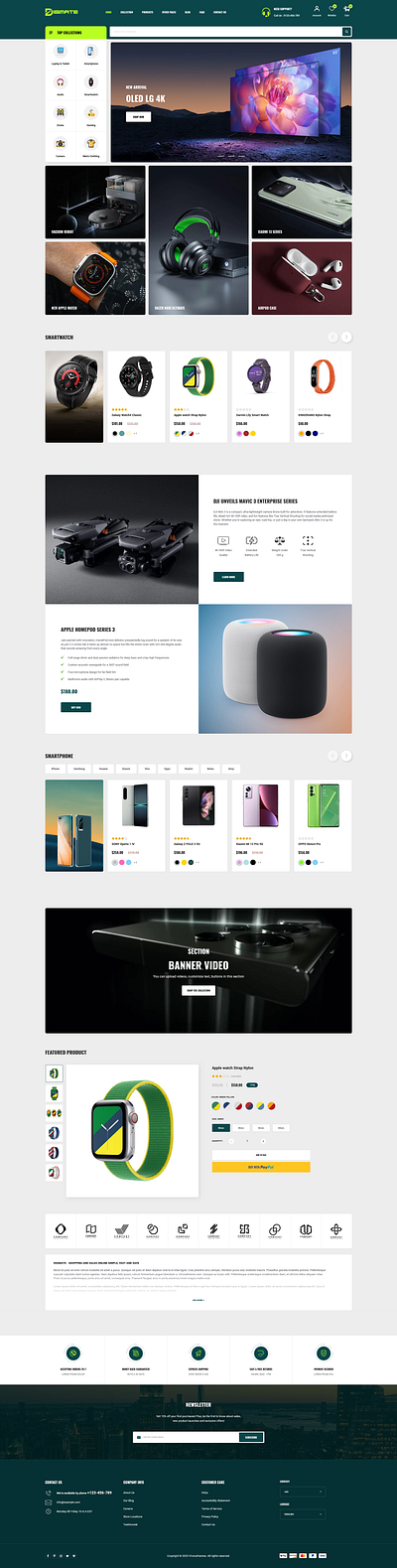 Mate - Multipurpose Shopify 2.0 Theme ecommerce mate responsive shopify store theme