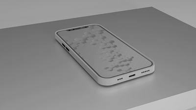 White Futuristic Case 3d animated animation art blender branding case catalyst futuristic graphic design iphone model motion graphics phone ui white
