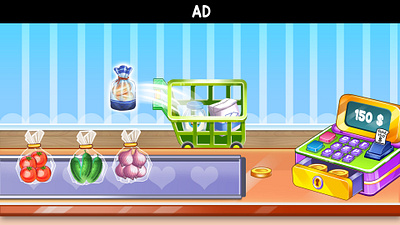 Cooking Maker 2 Game 2d art game design graphic design illustration kids game maker game ui