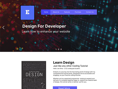 Tutorial Webpage design logo ui webpage