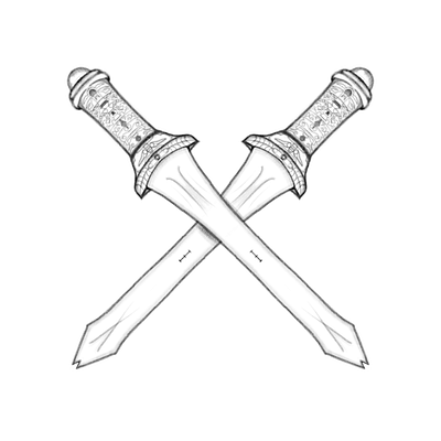 Swords design illustration sword