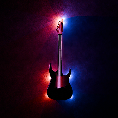 Electric Guitar 3D 3d blender electric electricguitar guitar music render rock