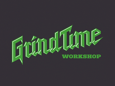 Grind Time Logo Process
