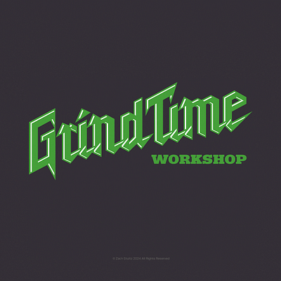 Grind Time Logo Process