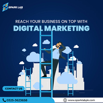 Digital Dominance: Propel Your Business to the Top! app branding business design digital marketing graphic design illustration illustration art logo top ui ux vector
