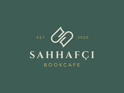 sahhafci book cafe branding graphic design logo motion graphics ui