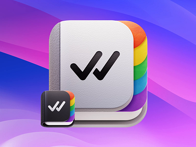 Wonderplan 3D icon for macOS 3d 3d icon animation c4d icons illustration macos ui wonderplan