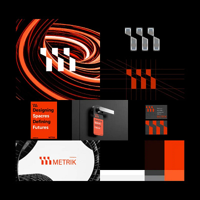 METRIK Branding brand design brand identity brand logo branding logo mark logo type logotype design minimal logo modern logo visual identity