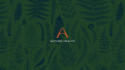Author Health: Logo brand desgn brand identity branding branding studio graphic design identity logo