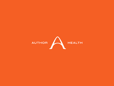 Author Health: Logo brand design brand identity branddesign branding branding studio c42d graphic design identity logo
