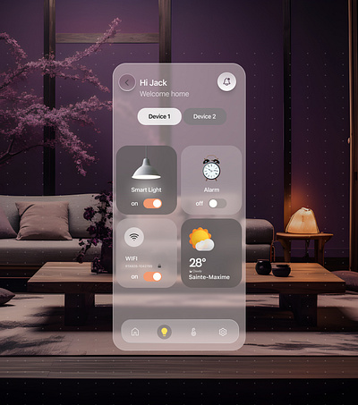 Smart home 🔥 graphic design mobileapp ui ux