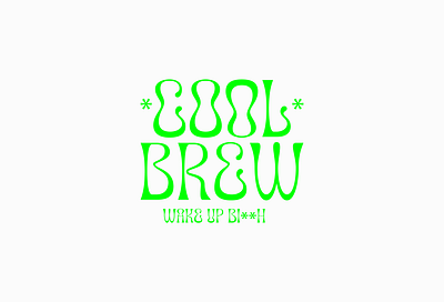 COOL BREW / FINE AS F**CK COLDBREW branding graphic design logo packaging