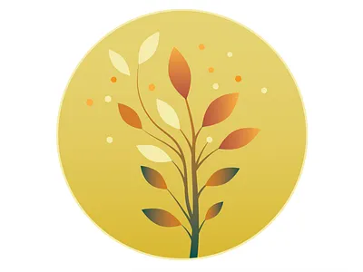 Vine and Leaves branch design garden illustration leaves logo poster vine