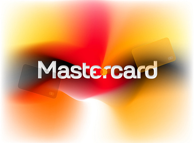 Visual exploration Mastercard concept card cards colorful concept design exploration finance glass glasseffect glassmorphism gradient gradients mastercard typography visualdesign visuals