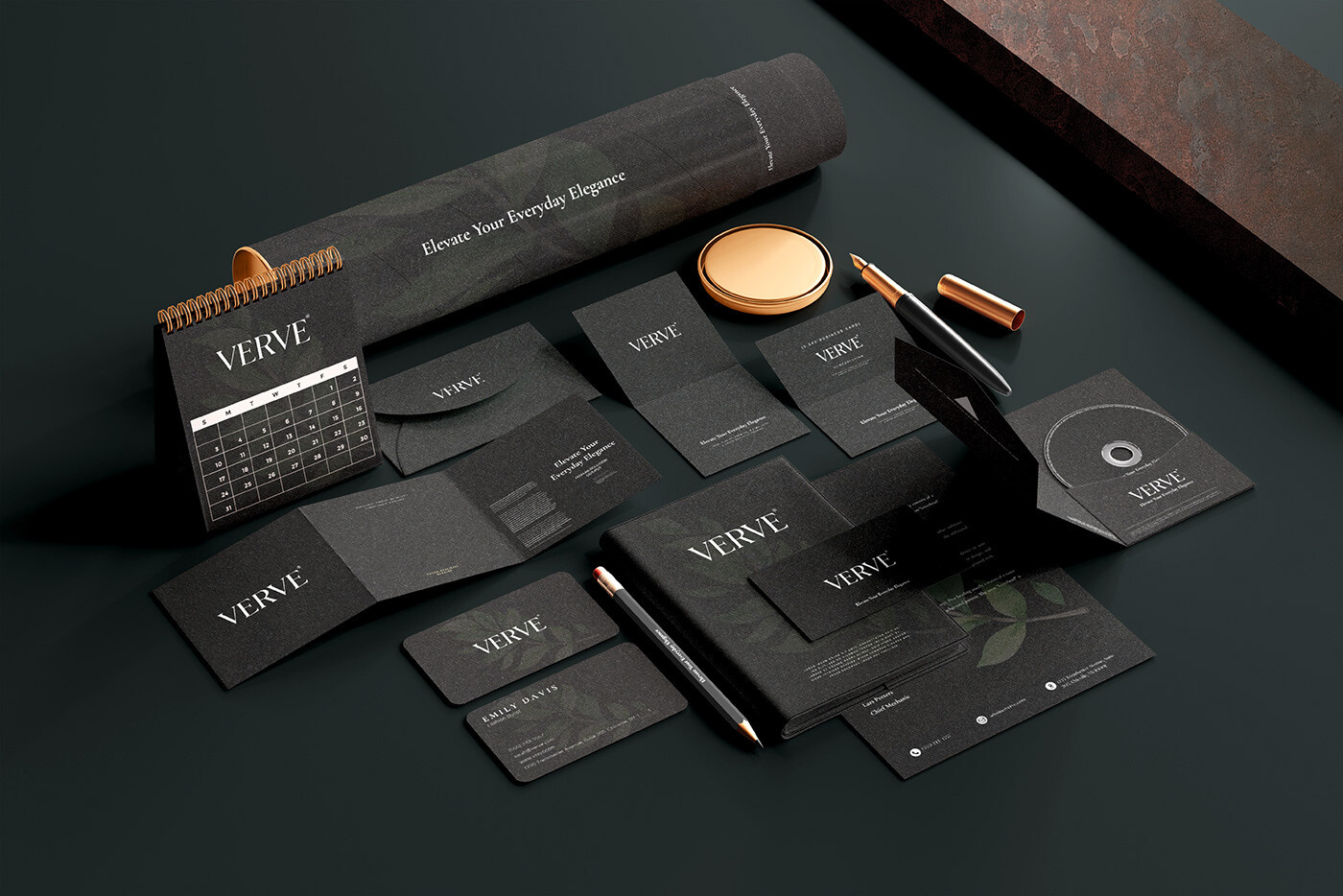 Verve Luxury| Clothing Fashion Brand animation branding graphic design logo