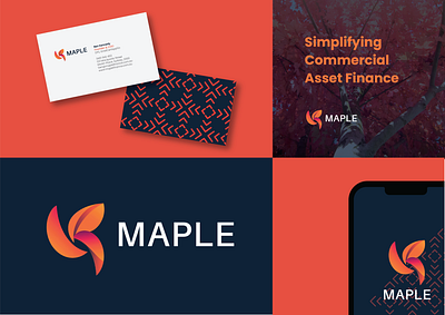 Maple Commercial Logo Design branding design graphic design illustration logo typography vector