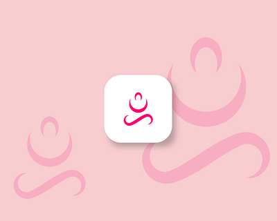 Yoga / App Icon app icon concentration icon infinity inspiration relaxing yoga yoga logo