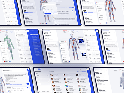 Dashboard Interface Design | Healthcare Industry app dashboard data visualization design graphic design interface saas simulation software ui ux web design