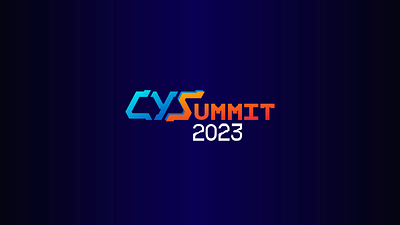 CYSummit 2023 - Tech Event animation branding graphic design logo motion graphics