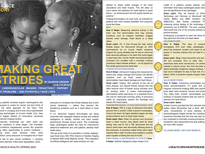 Magazine Page Layout: Two-Page Feature branding graphic design ui