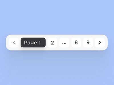 Daily UI 085 - Pagination app blue branding count dailyui design figma graphic design icon illustration logo pages tab ui ux