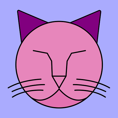 Cool Cat (ΦωΦ) vector