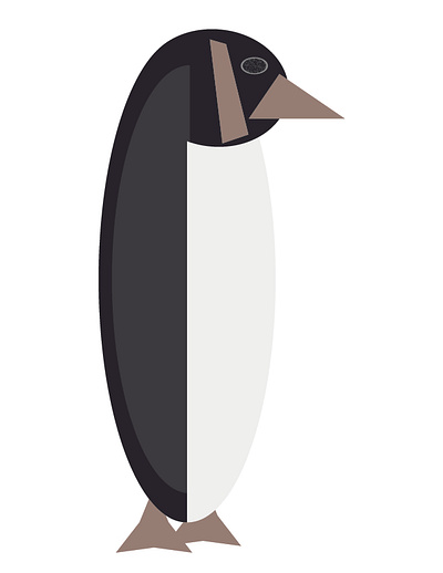 simple penguin bird chriscreates chrismogren design drawing empire penguin illustration penguin