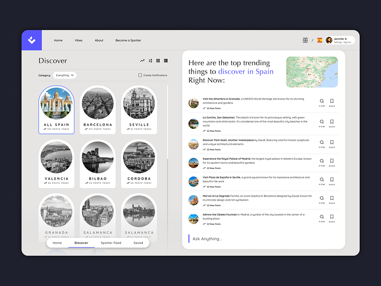 Ai Travel Platform By Richard Magness On Dribbble
