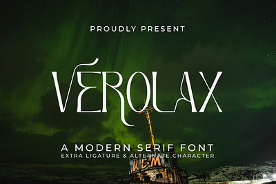 VEROLAX - A Modern Serif Font style