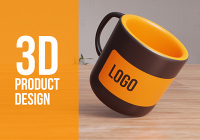 3D Mug Rendering & Texturing 3d 3d design 3d mockup 3d product design 3d product mockup 3d rendering 3d visualization custom 3d design dmodeling graphic design mug design