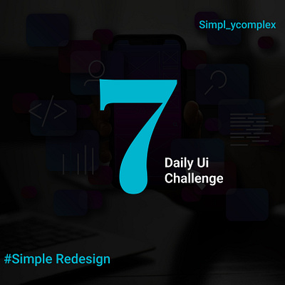 Let's try a seven days resign challenge 7 days challenge ui visual design