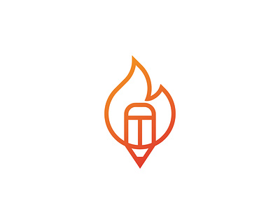 Fire Arts - Pencil Logo write