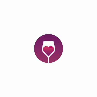 Heart of Wine logo contest design heart logo portfolio supaat wine