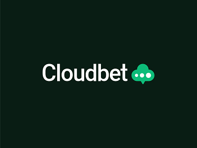 Cloudbet - Best online crypto casino & Betting platform bet betting logo bitcoin branding cards casino cloud cloudbet crypto crypto casino dice ecommerce gambling game gaming logo logo design logo designer poker sportsbook