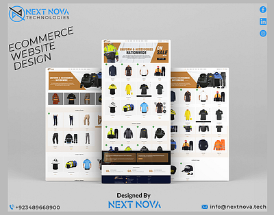 E-commerce Website Design ecommerce graphic design online store