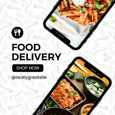 #food app branding graphic design