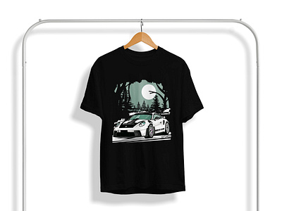 GT3RS CAR T-SHIRT car t shirt graphic design illustration t shirt t shirt design t shirt illustration tshirt tshirt design