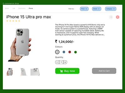 Daily UI 12 E-Commerce Shop creative design interface design mobile design ui design user experience ux design web design