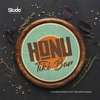 HONU TIKI BAR - Branding, Packaging, Experience Design logo design