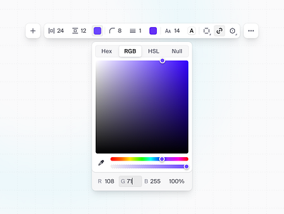 🎨 Color picker color picker design system product design text editor toolbar ui components ui design ux design web app