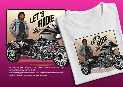 Motocycle Club T-shirt Design graphic design illustration