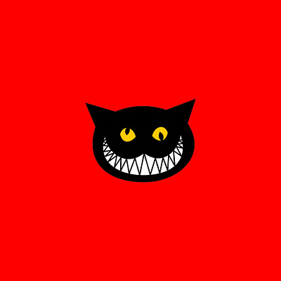 Crazy Cat logo cat crazy design halloween logo portfolio supaat