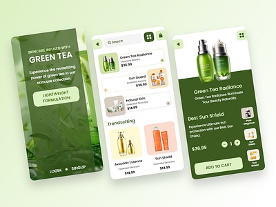 Beauty Products App Design beauty products app beauty products ecommerce app beauty products mobile app ecommerce app ecommerce mobile app