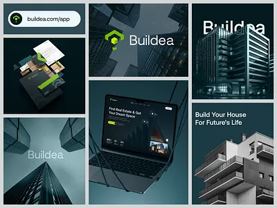 Real Estate Brand Identity & Logo Design 3d animation architecture brand identity branding construction graphic design illustration logo motion graphics orbix studio product design property realestate typography ui ux