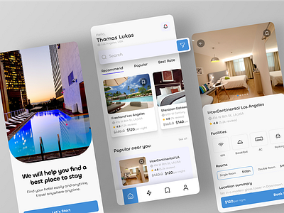 Hotel Booking App Design convert figma to html figma to html psd to html psd to wordpress conversion