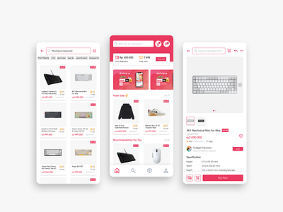 Nuri - SF Shop Mobile App design illustration mobile app online shop ui ux