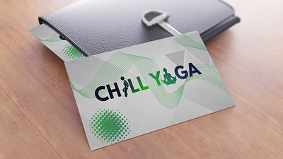 A YOGA STUDIO LOGO || CHILL YOGA branding business design graphic design illustration logo