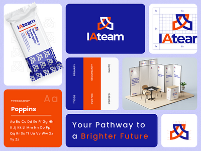 IA Team Logo Design Project branding design graphic design identity logo visual visualidentity