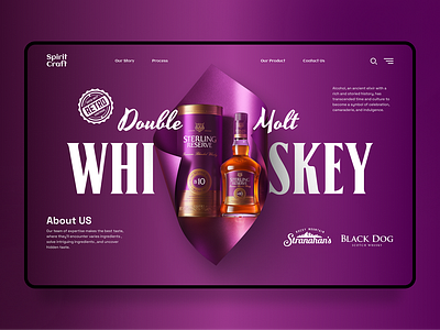 Whiskey Website convert figma to html figma to html psd to html psd to wordpress conversion